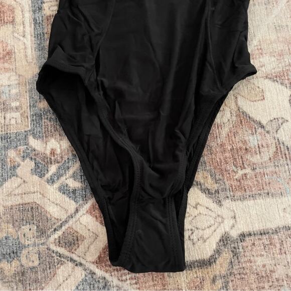 We Are HAH (Hot as Hell) Eyes On Top Black Bodysuit New Small - Picture 5 of 10